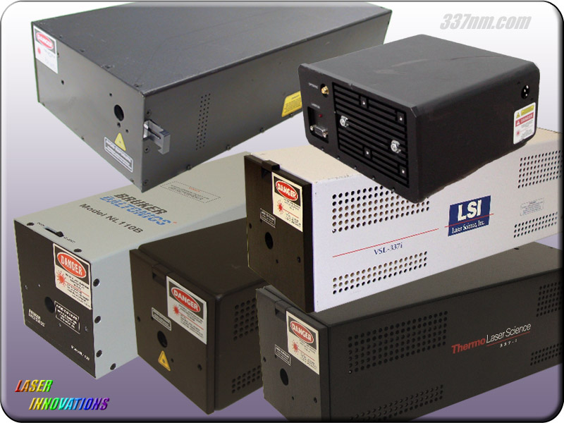 VSL337 Nitrogen Lasers    337nm.com    Laser Innovations